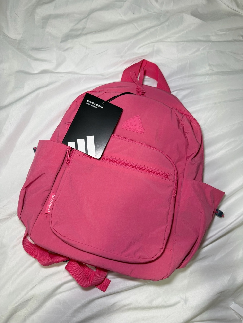 🩷 Adidas Pink Backpack 🎀 NEW With Tags | Cute & Stylish ✨